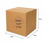 Corrugated Cardboard Box - 60cm Length x 60cm Width x 60cm Height