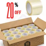 Clear Tape – 96mm × 90 Yards | Value Pack (18 Rolls/Carton)